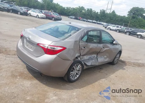 2014 Toyota Corolla Le Premium from USA, damaged, VIN 2T1BURHE5EC127924